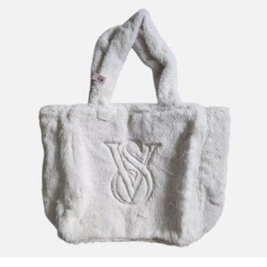 Victoria’s Secret Faux-Fur Tote Bag